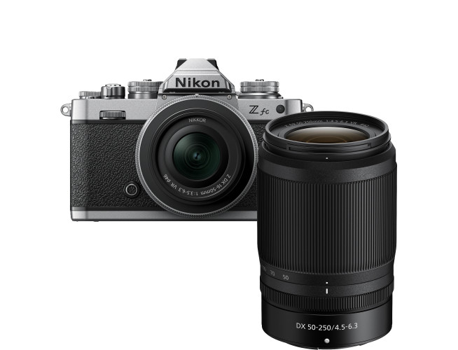 Nikon Z fc + DX 16-50mm + DX 50-250mm