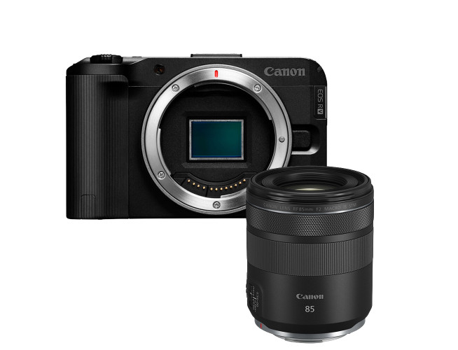 Canon EOS R50 V Body + RF 85mm F2 MACRO IS STM 