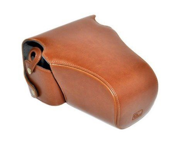 ONE OC-D5000Y Leathercase Bruin voor Nikon D5000