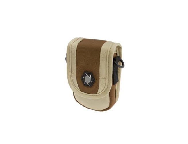 Delamax 440601 tas voor compactcamera's - medium - bruin/beige