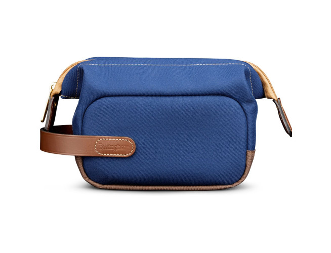 Billingham Capsule 1 - Navy Fibrenyte / Chocolate