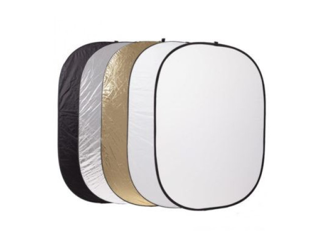 Caruba 5in1 Gold, Silver, Sunyellow, White, Translucent 102x153cm