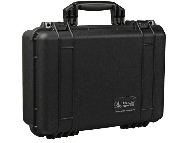 Peli™ (Protector) Case 1500 Black 42,5x28,4x15,5cm (plukschuim interieur)