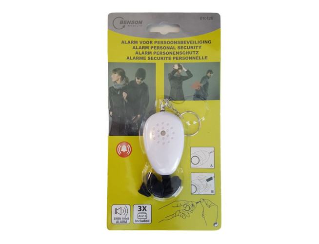 Benson Persoonsalarm met sleutelhanger