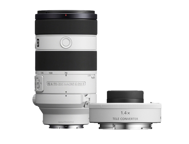 Sony FE 70-200mm f/4.0 G OSS II + FE 1.4x Teleconverter