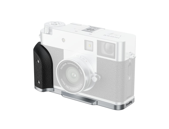 SmallRig 5216 L-Shaped Mount Plate With Silicone Handle For Fujifilm X Half Silver