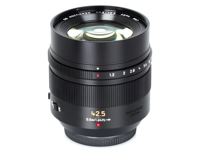 Panasonic Leica DG Nocticron 42.5mm f/1.2 ASPH - Zwart