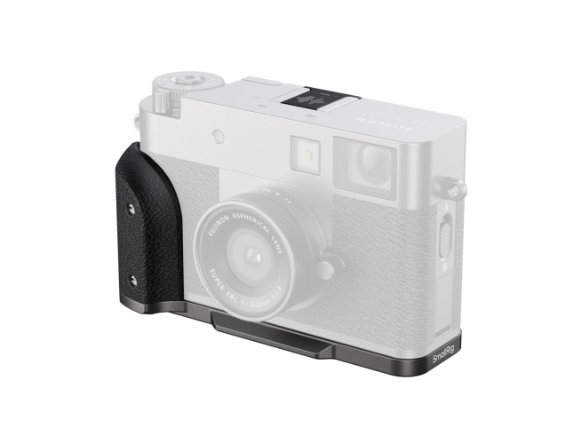 SmallRig 5217 L-Shaped Mount Plate With Silicone Handle For Fujifilm X Half Charcoal Silver