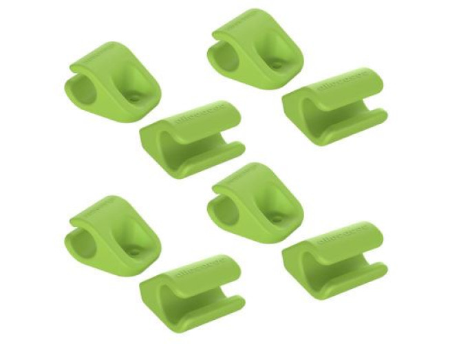 Allocacoc CableFix Groen - 8 Stuks