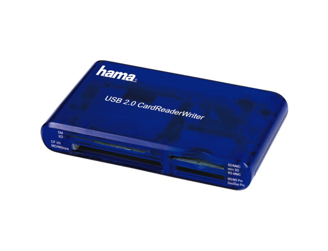 Hama 35 in 1 USB 2.0 Multi Card Reader SD/CF/MS/xD/SM