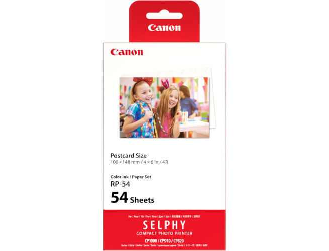 Canon RP-54 Ink Cassette/Paper Set