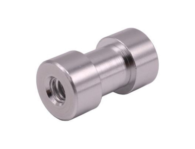 Caruba Spigot Adapter 1/4 inch Female 3/8 inch Female 28mm - Aluminium