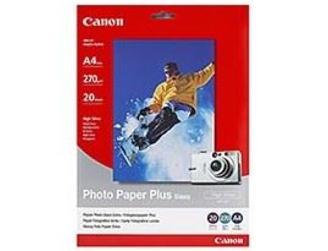 Canon Papier PP-201 Plus A4 20 Sheets Gossy