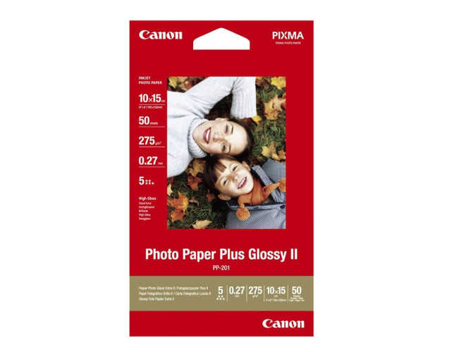Canon Papier PP-201 Plus 10x15 50 Sheets Glossy
