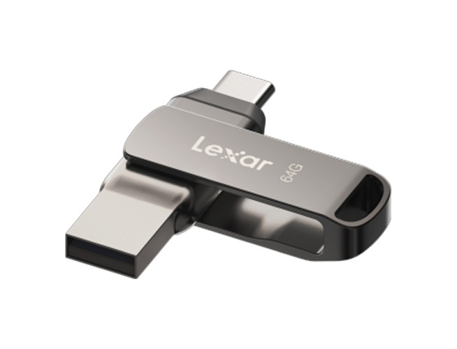 Lexar JumpDrive D400 OTG 64GB Dual Type C And Type A USB