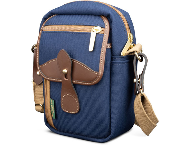 Billingham Stowaway Airline - Navy Fibrenyte / Chocolate