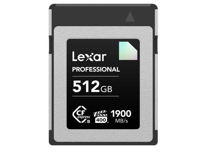 Lexar CFexpress Pro Type B Diamond Series 512GB - 1900MB/s