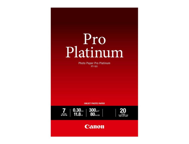 Canon PT-101 A2 Foto papier Platinum 20 vel