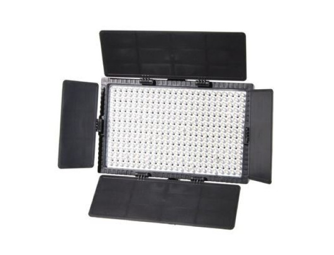 Falcon Eyes LED Lamp Set Dimbaar DV-384CT-K2 incl. Accu