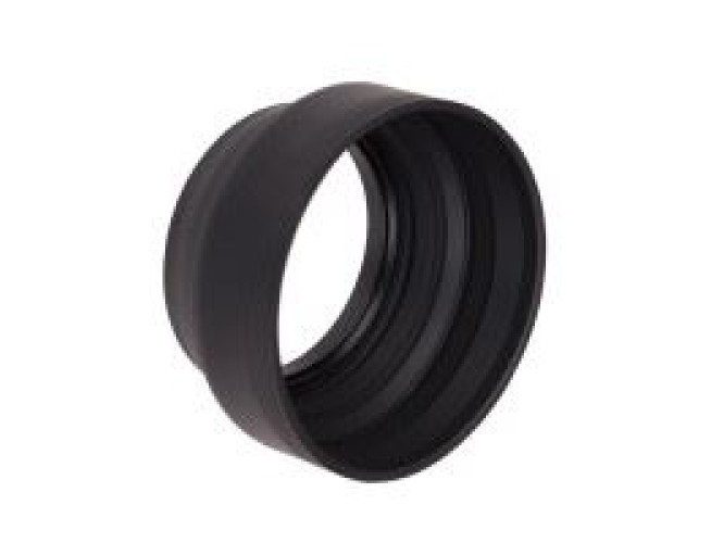 Caruba Rubberen Zonnekap 3 in1 - 49mm