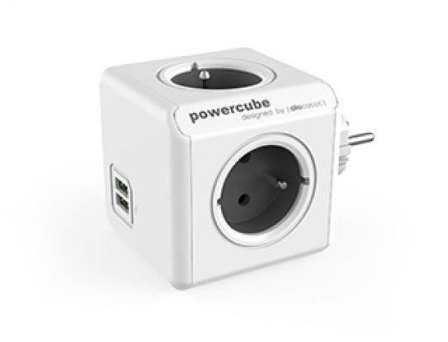 Allocacoc PowerCube Original USB Grijs (FR)