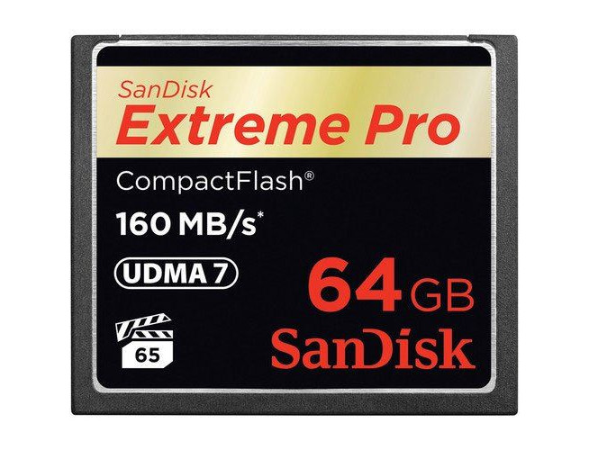 Sandisk CF 64GB Extreme Pro 160MB/s - OUTLET