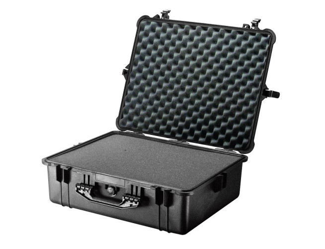Peli™ (Protector) Case 1450 Black 37,1x25,9x15,2cm (plukschuim interieur)