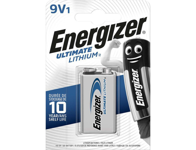 Energizer Lithium Batterij 9V 9 V Ultimate 1-Blister
