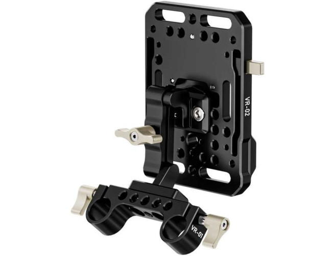 ZGCINE V-Lock Battery Mounting Plaat with Adjustable Arm VR-KIT3