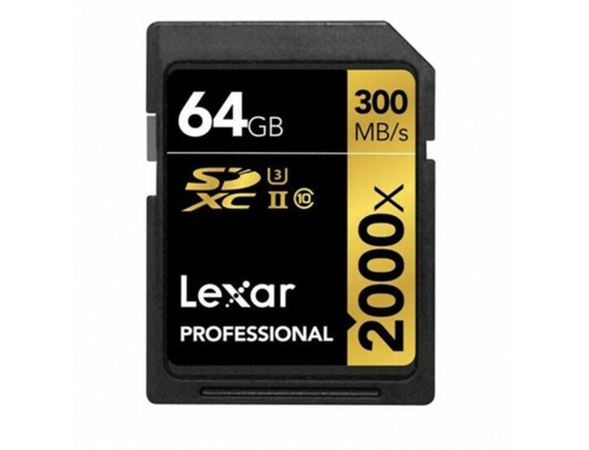 Lexar SDXC Professional UHS-II 2000x 64GB