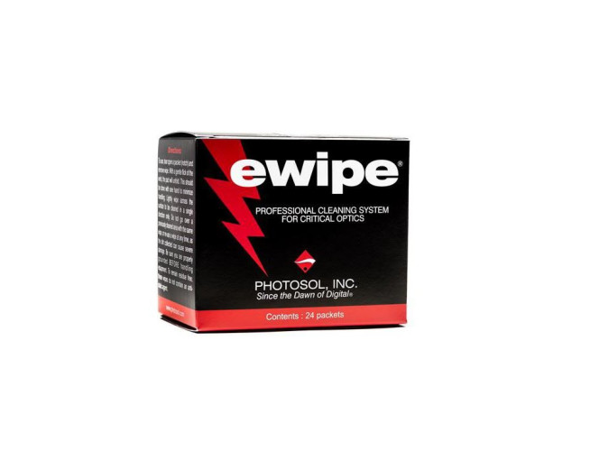 Photosolutions E-wipe optic cleaning pads (24 box)