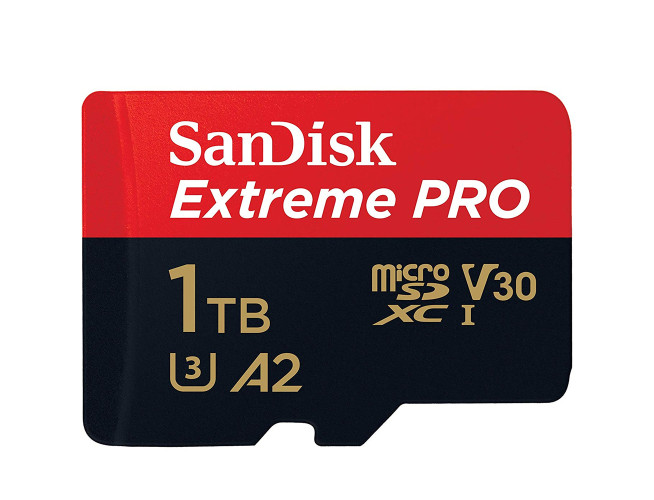 Sandisk MicroSDXC Extreme Pro 1TB 170mb + SD Adapter