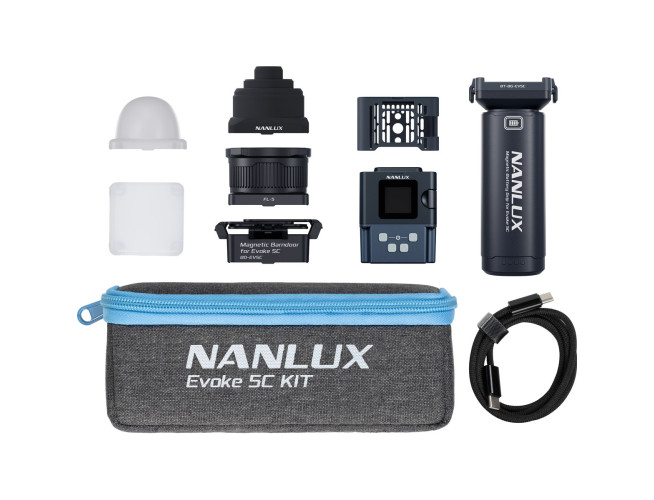 Nanlux Evoke 5C Kit LED Full-Colour Spot Light
