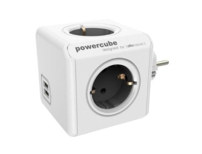 Allocacoc PowerCube Original USB Grijs
