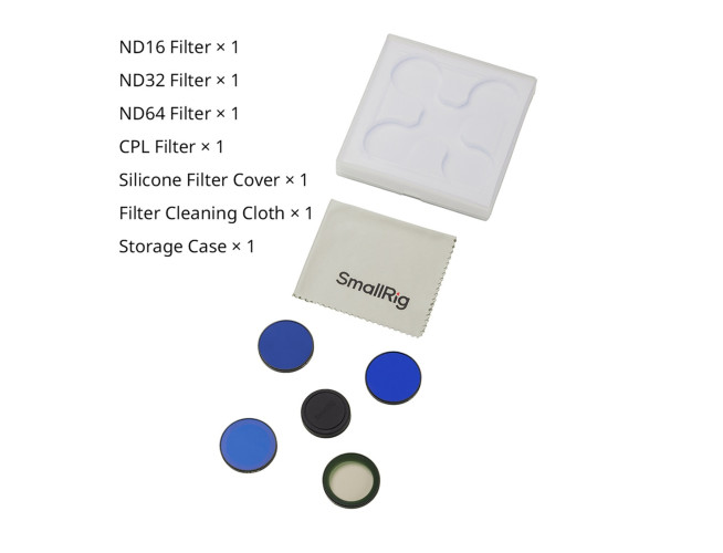 SmallRig 5787 CPL, ND16, ND32 and ND64 Filter Kit For DJI Osmo Nano