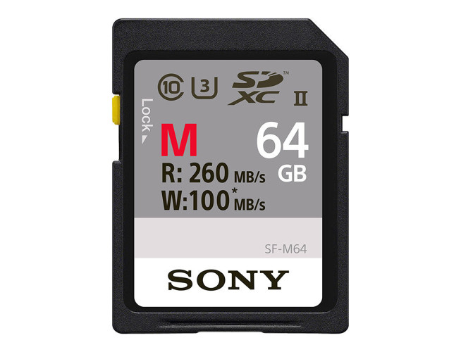 Sony Professional UHS-2 SDXC 64GB geheugenkaart