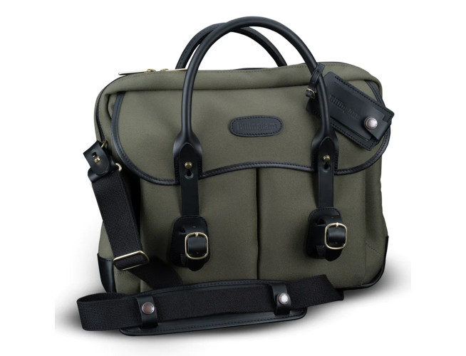 Billingham Thomas Brief Case - Sage Fibrenyte/Black