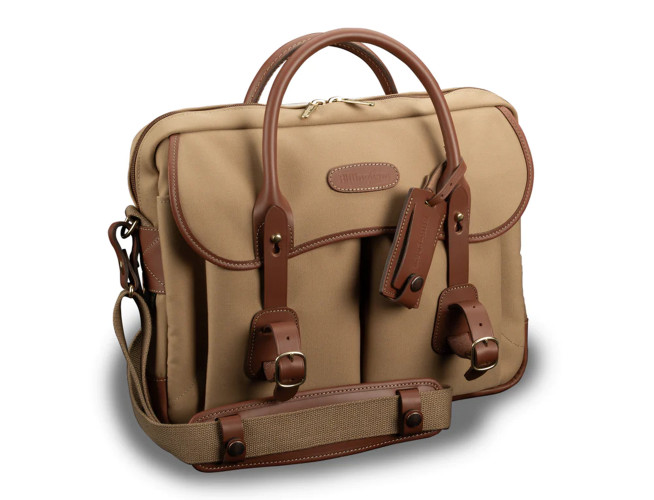 Billingham Thomas Brief Case - Khaki/Tan