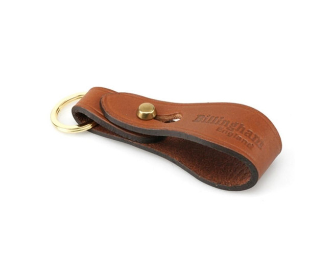Billingham 50TH Belt Key Fob - Tan