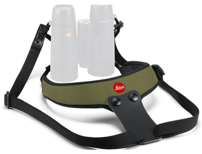 Leica Neoprene Binocular Sport Strap - Olive Green