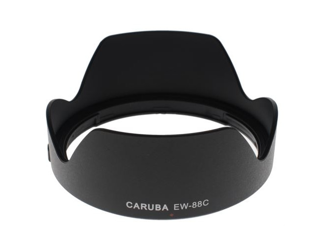 Caruba Canon EW-88C Zonnekap - Zwart