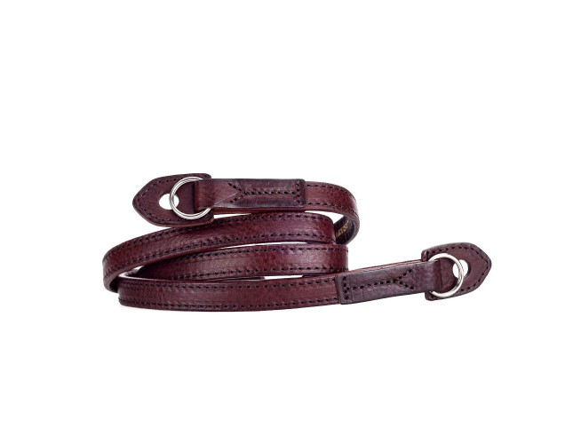Artisan & Artist Acam 280 Camera riem Italiaans leer Bruin