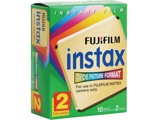 Fujifilm Instax Wide Colorfilm Glossy 10x2 pak