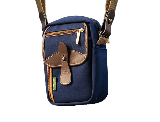 Billingham Stowaway Airline Navy/Chocolate