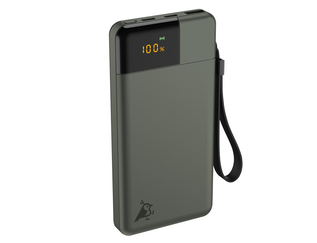 Aqiila Powerbird B10 Powerbank 10.000 mAh 20W mosgroen