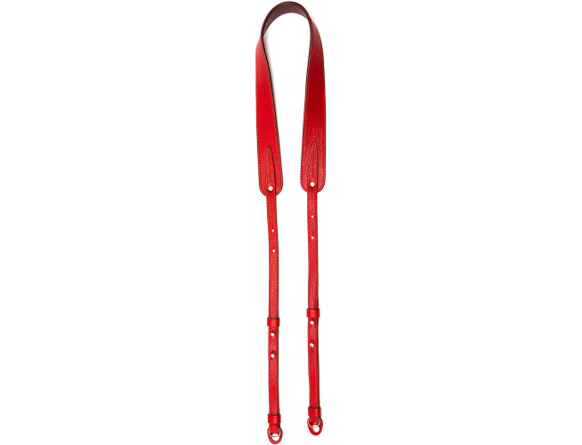Artisan & Artist ACAM 284 Leather Camera Strap Red