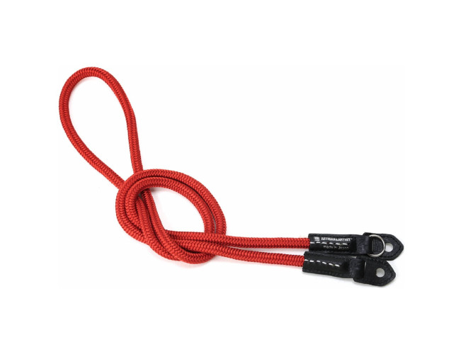 Artisan & Artist ACAM 306 A Silk Camera Strap Red