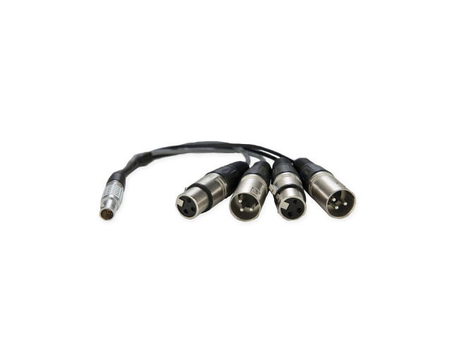 Atomos LEMO to XLR breakout cable for Shogun