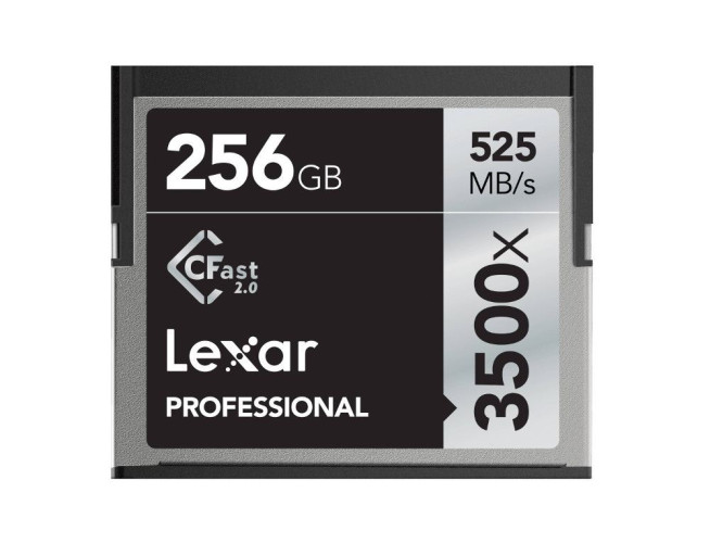 Lexar CFAST Pro 256GB 3500x speed CF kaart