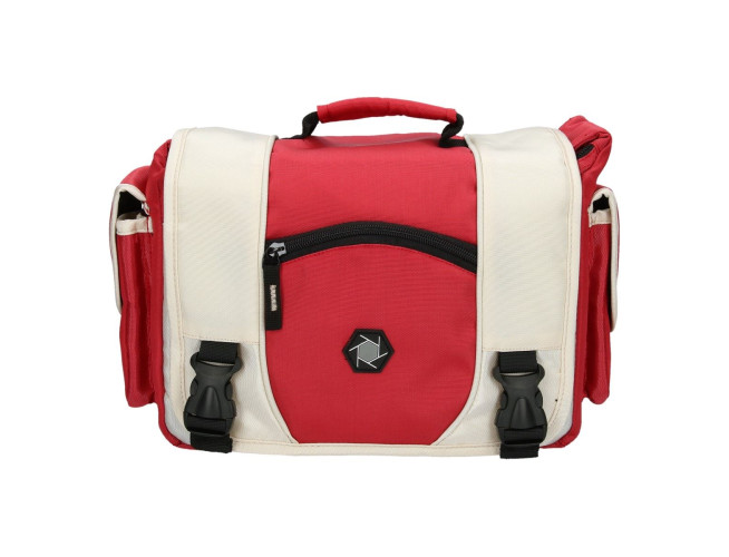 Delamax Cameratas Delabag Medium Rood/Beige